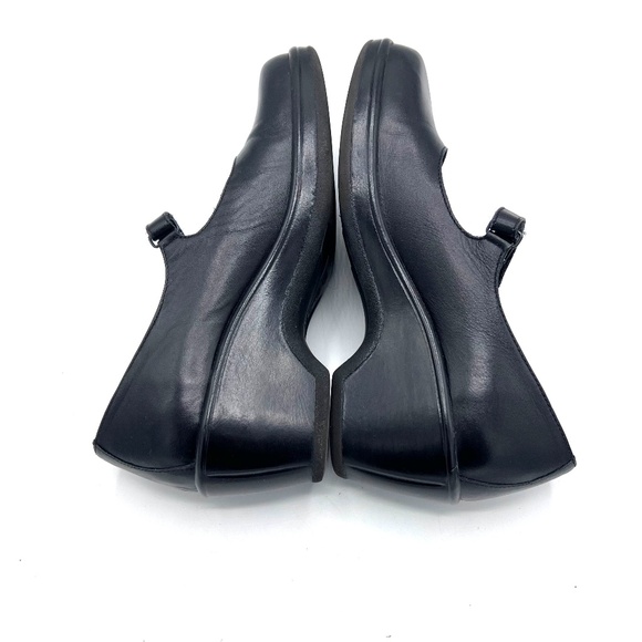 Dansko Mary Jane Black Leather Sandal Size 39 (US 8.5-9) - Picture 10 of 12